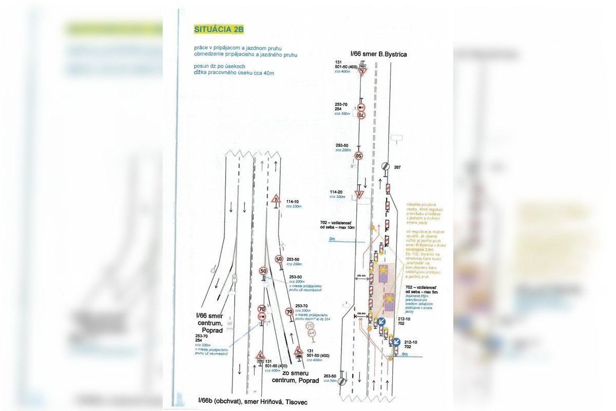 FOTO: Brezno upozorňuje na uzáveru frekventovanej cesty smerom na Bystricu, foto 1