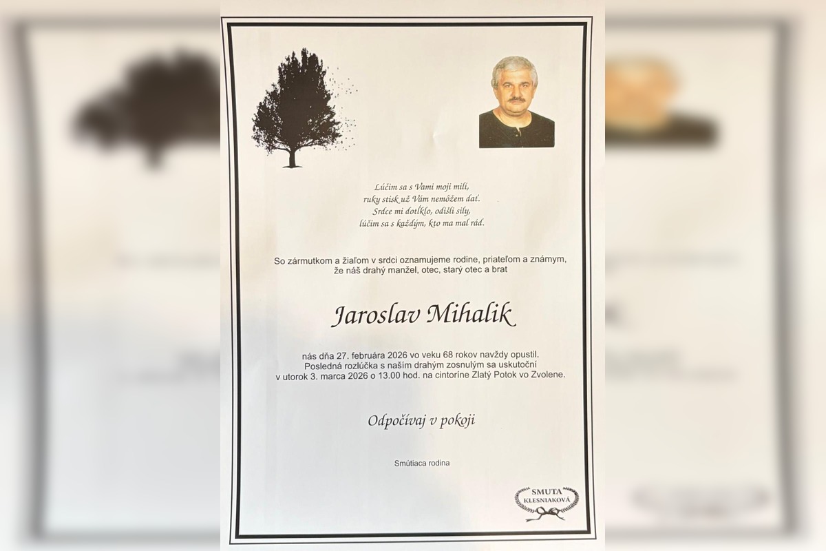 FOTO: Klub oznámil úmrtie Jaroslava Mihálika, foto 1