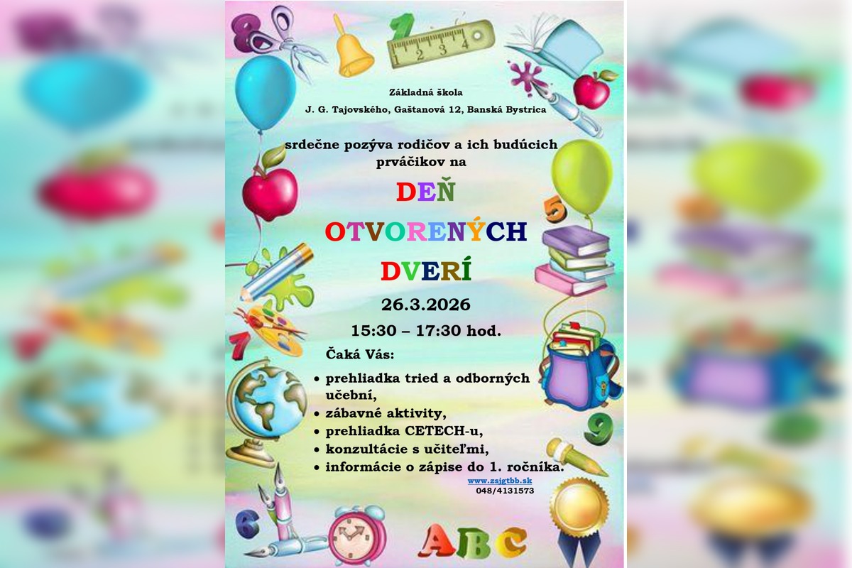 FOTO: Školy v Banskej Bystrici pozývajú rodičov na DOD, foto 13
