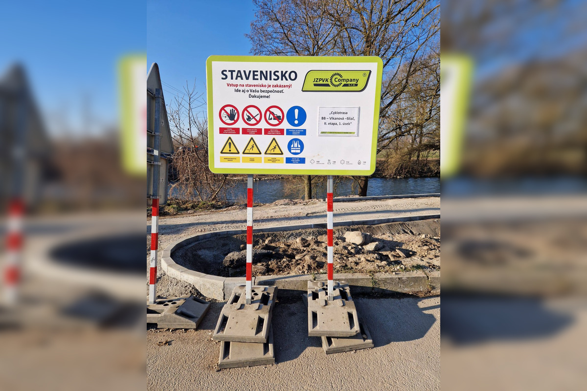 FOTO: Vo Vlkanovej vzniká cyklotrasa, pozrite si aktuálne zábery, foto 6