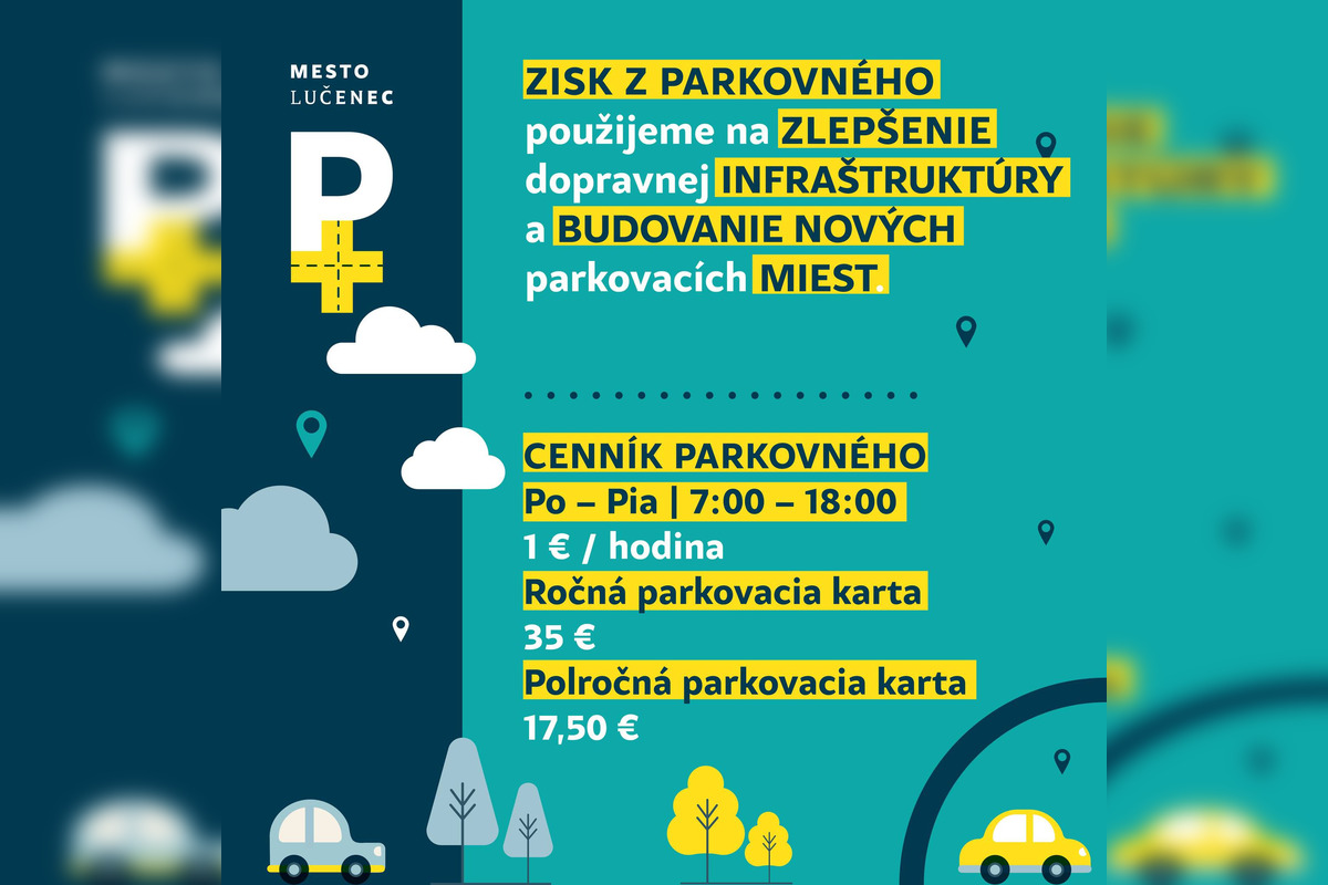 FOTO: Mesto Lučenec chce už čoskoro spustiť novú reguláciu parkovania, foto 6