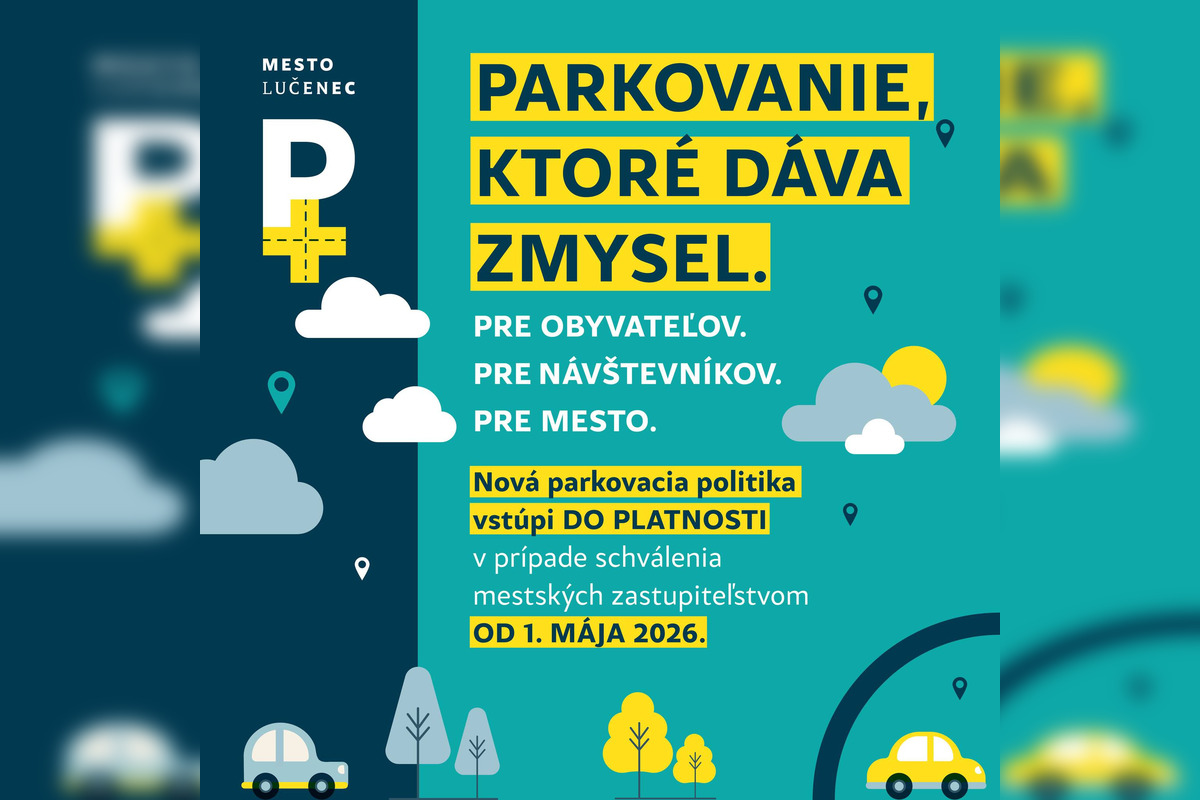 FOTO: Mesto Lučenec chce už čoskoro spustiť novú reguláciu parkovania, foto 7