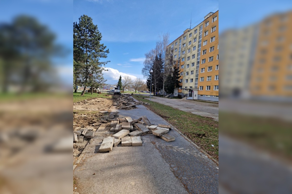 FOTO: Veľká rekonštrukcia na sídlisku Západ, foto 7