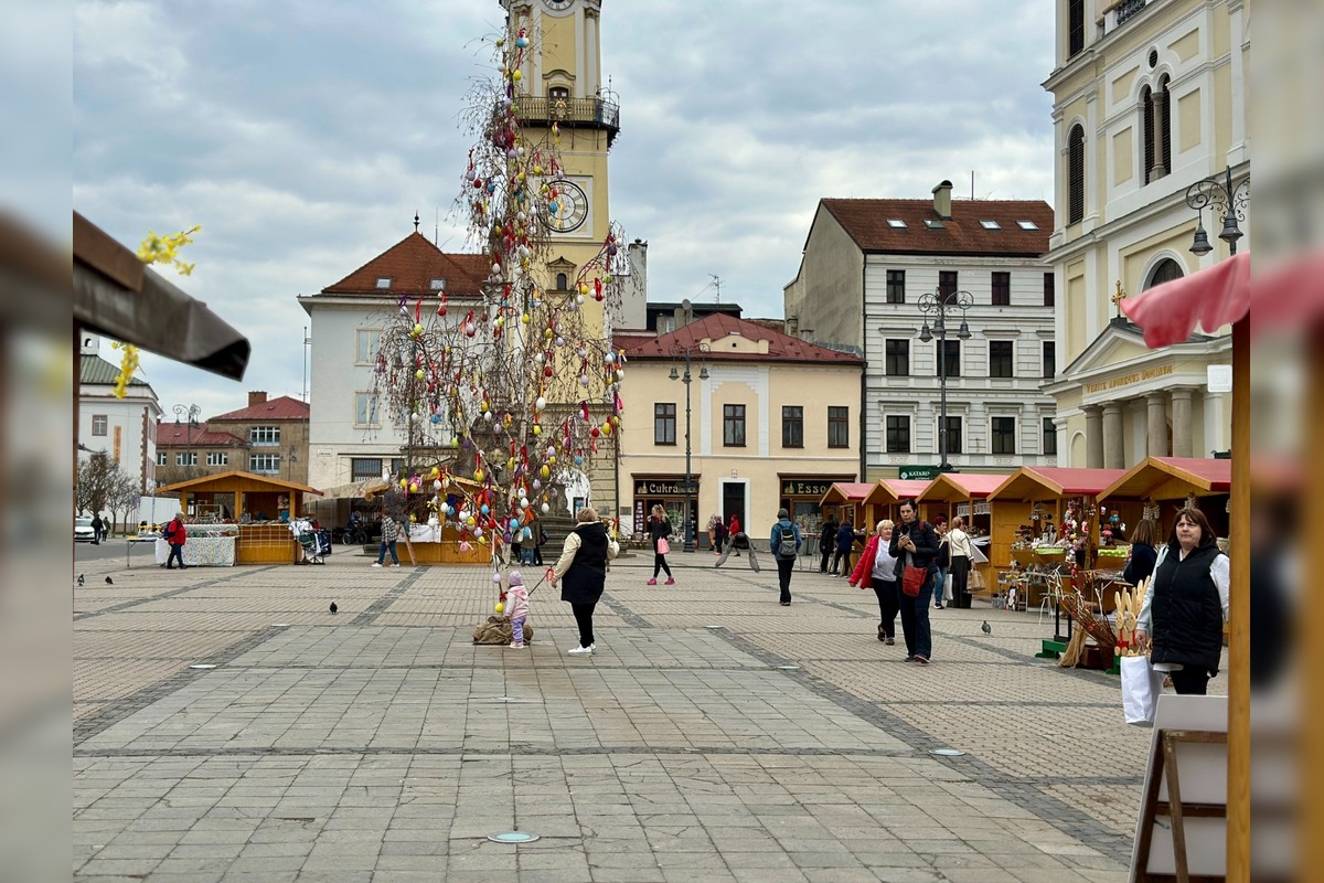 FOTO: Jar dorazila do centra Banskej Bystrice, foto 5