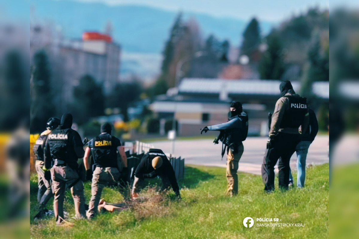 FOTO: Polícia vo Zvolene zaistila drogy a zadržala šesť osôb pri razii, foto 1