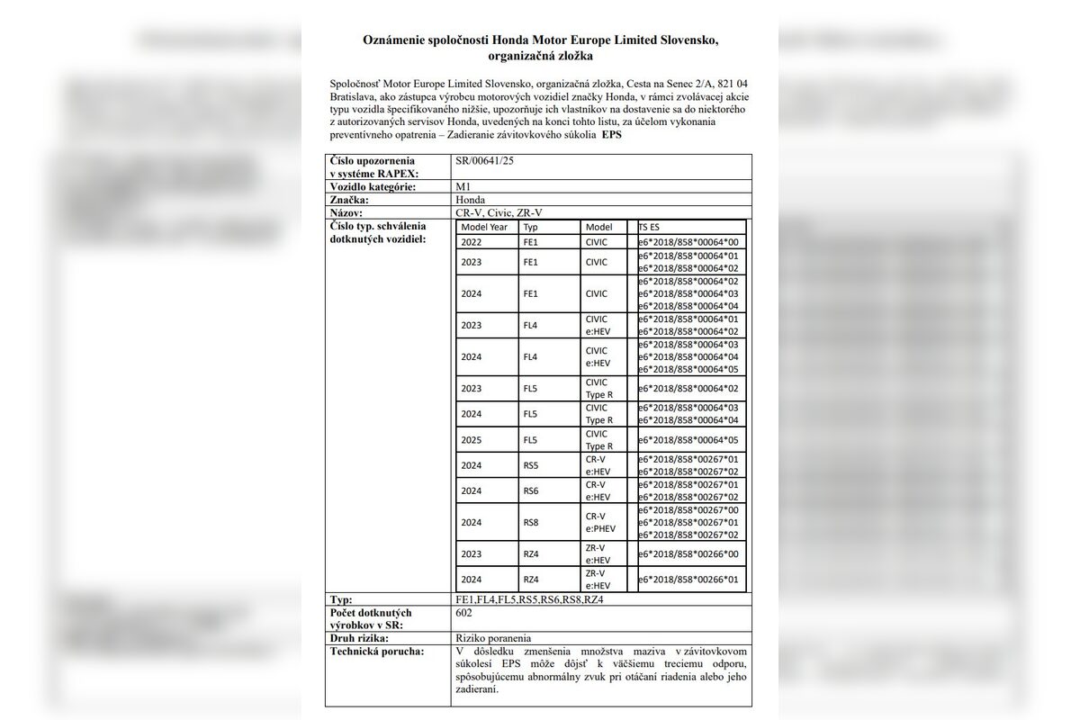 FOTO: Pozor, tieto autá môžu byť nebezpečné! SOI zverejnila zoznam, majitelia by mali okamžite konať, foto 10