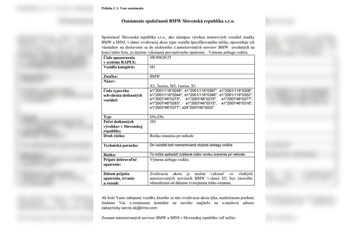FOTO: Pozor, tieto autá môžu byť nebezpečné! SOI zverejnila zoznam, majitelia by mali okamžite konať, foto 12