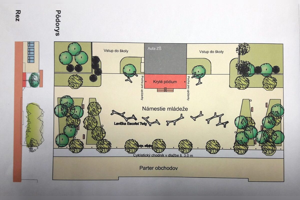 FOTO: Námestie mládeže čaká premena, foto 1