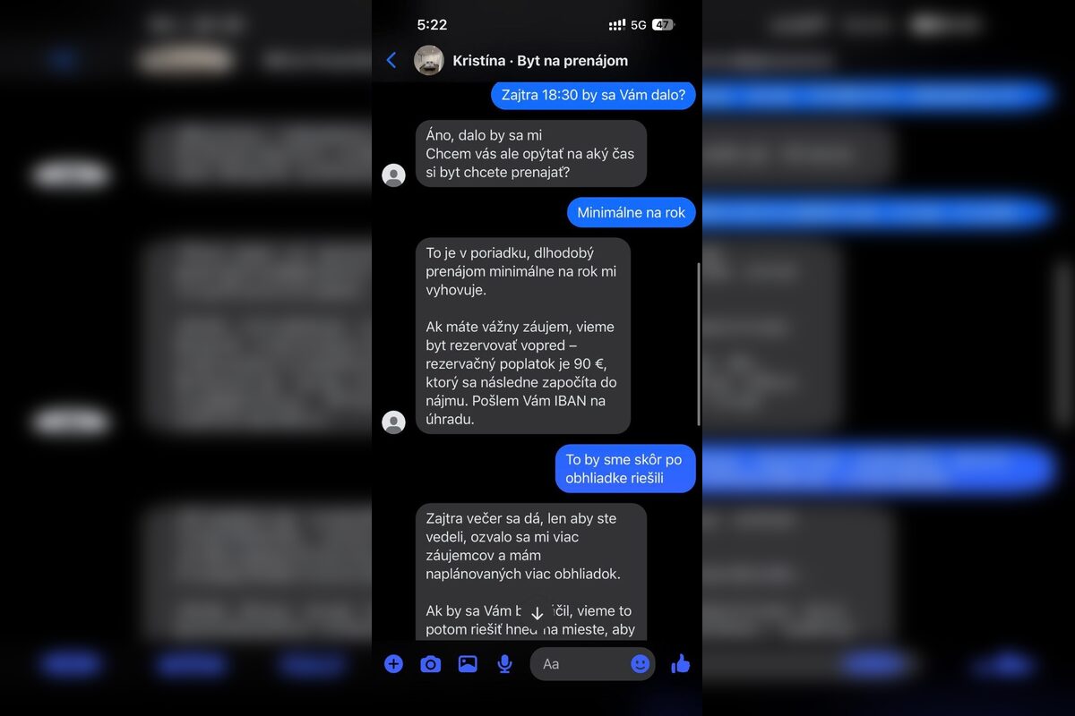 FOTO: Ponuka podozrivého prenájmu vo Zvolene, foto 2