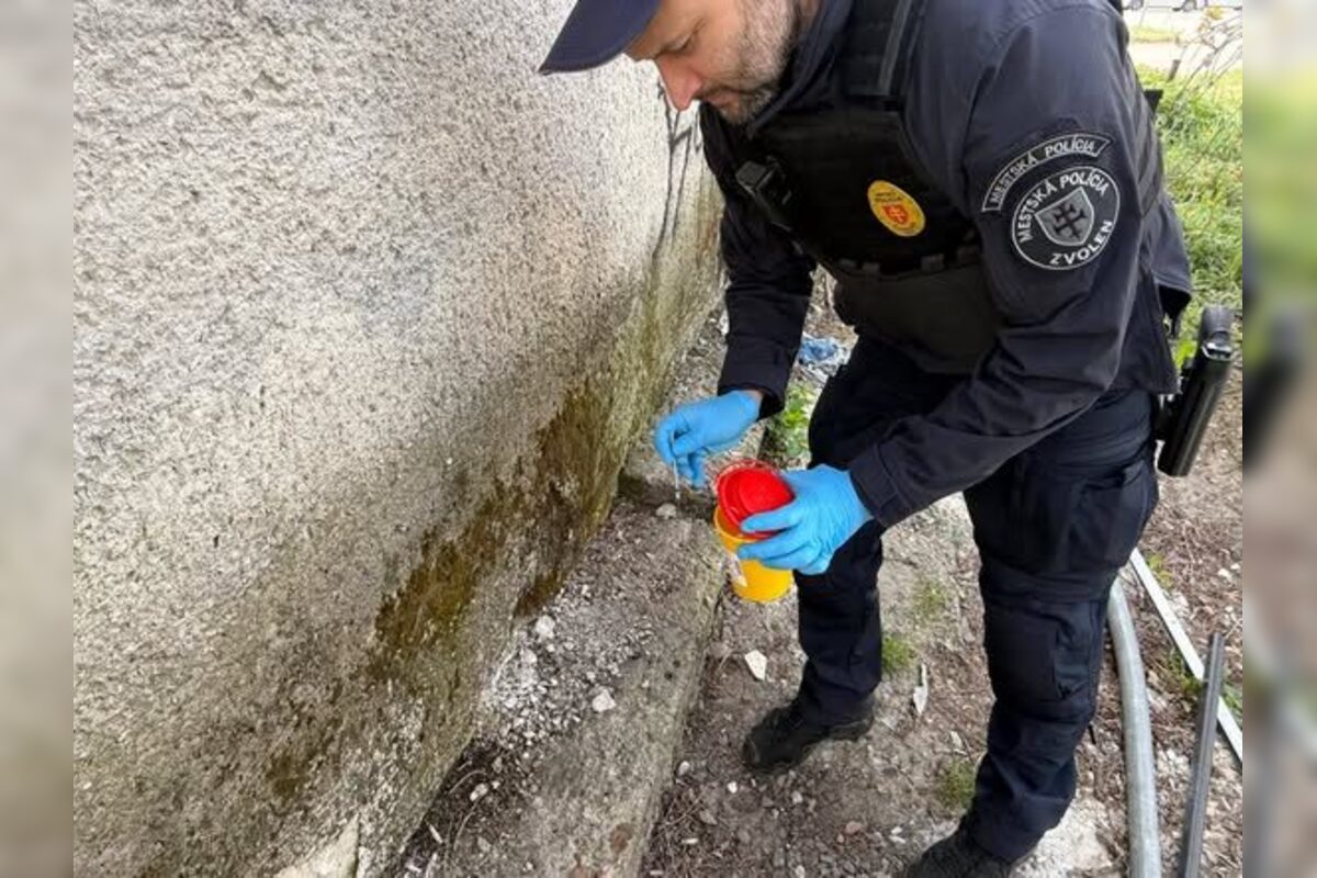 FOTO: V uliciach Zvolena opäť bolo množstvo pohodených použitých striekačiek, foto 11