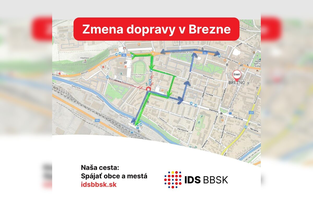 FOTO: Pozor na dopravu v Brezne. Mesto spúšťa výstavbu kruhového objazdu, foto 3