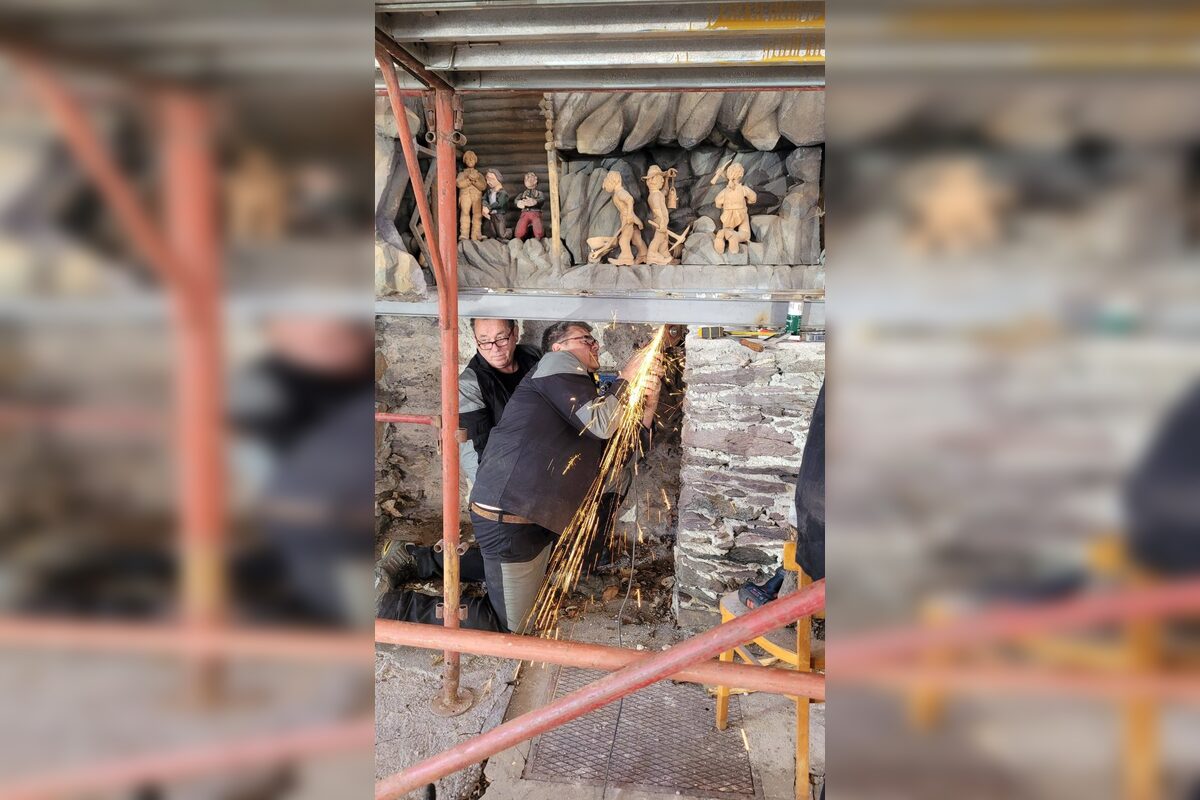 FOTO: Banícky orloj v Španej Doline čaká oprava, foto 6