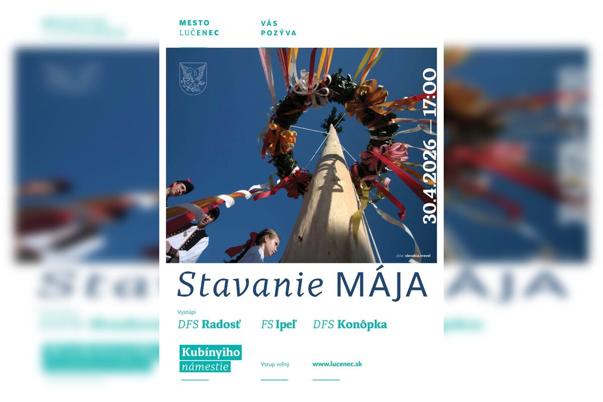 FOTO: Stavanie májov oživí mestá Banskobystrického kraja, foto 4