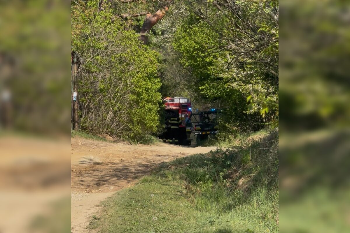 FOTO: Oheň nad Fončordou prišli uhasiť hasiči, foto 2