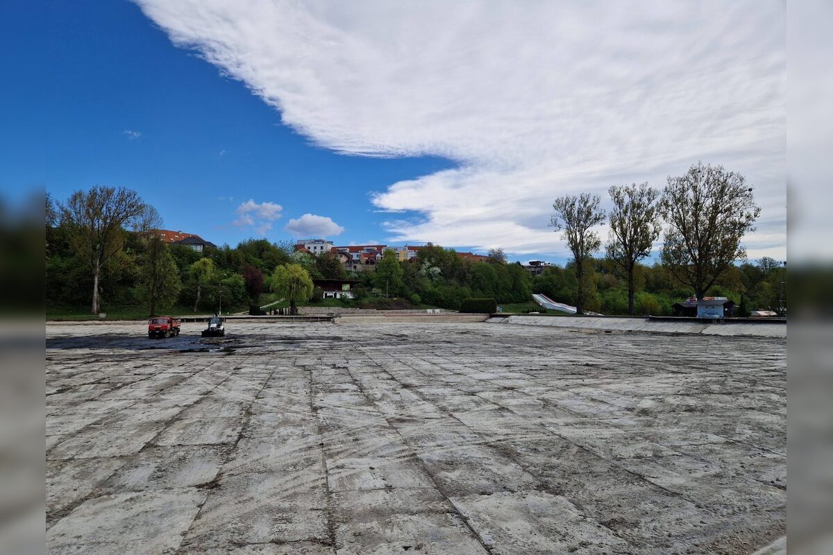FOTO: Plážové kúpalisko v Banskej Bystrici pred letnou sezónou 2026, foto 2
