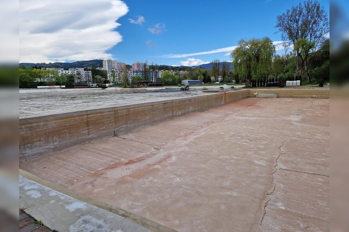 FOTO: Plážové kúpalisko v Banskej Bystrici pred letnou sezónou 2026, foto 3