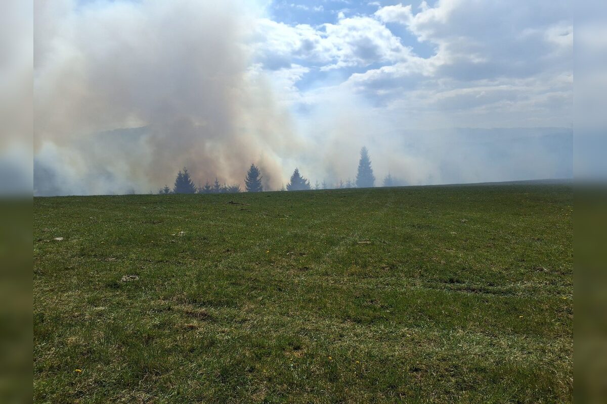 FOTO: Lesné požiare zasiahli dve lokality na Slovensku, foto 3