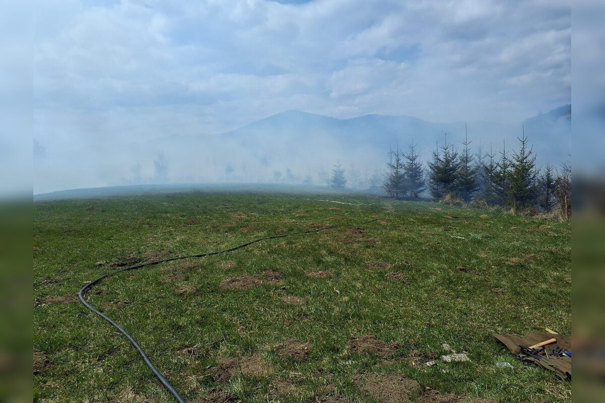 FOTO: Lesné požiare zasiahli dve lokality na Slovensku, foto 4