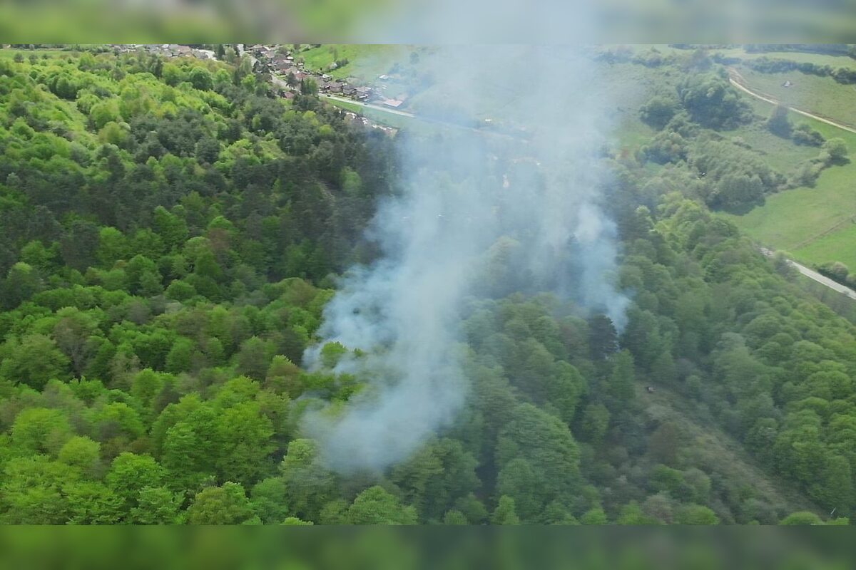 FOTO: Lesné požiare zasiahli dve lokality na Slovensku, foto 6