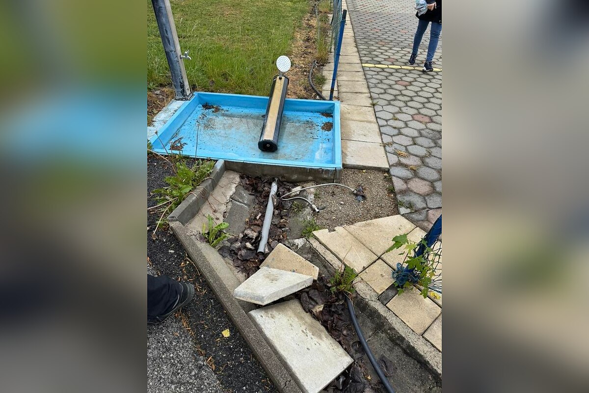 FOTO: Aktuálny stav plážového kúpaliska v Banskej Bystrici v máji 2026., foto 2