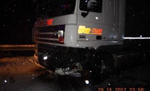 Dopravný chaos v Banskobystrickom kraji, na sneženie doplatila aj mladá vodička