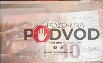 FOTO: Falošné eurobankovky v Banskej Bystrici