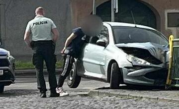 FOTO: Dopravná nehoda v Krupine