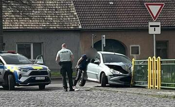 FOTO: Dopravná nehoda v Krupine