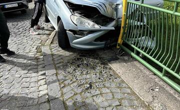 FOTO: Dopravná nehoda v Krupine