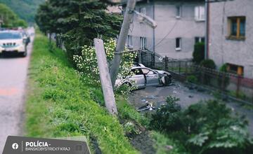 FOTO: Dopravná nehoda v Klenovci mala tragické následky