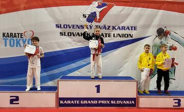 FOTO: Karate klub MŠK Žiar nad Hronom získal viaceré medaily