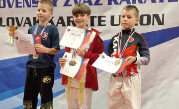 FOTO: Karate klub MŠK Žiar nad Hronom získal viaceré medaily