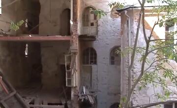 FOTO: V Banskej Štiavnici sa zrútila významná budova. Študoval v nej aj Andrej Sládkovič