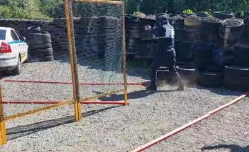 FOTO: Banskobystrická mestská polícia sa pýši úspechmi. Bodovali na streleckej súťaži