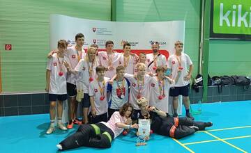 FOTO: Žiaci zo ZŠ M. Rázusa vo Zvolene uspeli na Majstrovstvách Slovenska vo florbale