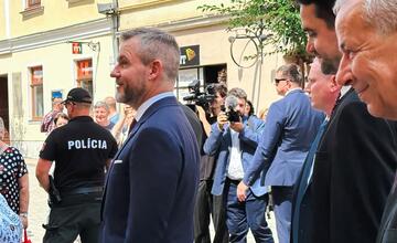 FOTO: Návšteva prezidenta v Banskej Bystrici