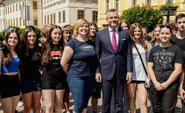 FOTO: Návšteva prezidenta v Banskej Bystrici