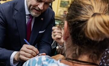 FOTO: Návšteva prezidenta v Banskej Bystrici