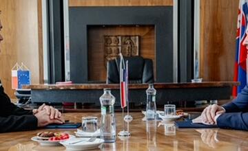 FOTO: Návšteva prezidenta v Banskej Bystrici