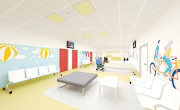 FOTO: V Banskej Bystrici zrekonštruujú rehabilitačné centrum pre deti