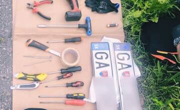 FOTO: Zadržaný páchateľ