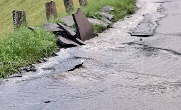 FOTO: Intenzívne búrky spôsobili pri Kozelníku veľké škody