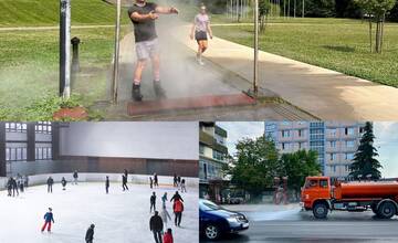 FOTO: Situácia v Banskej Bystrici počas letných dní