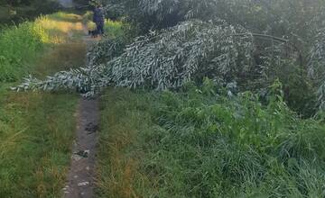 FOTO: Ničivá búrka sa prehnala Zvolenom