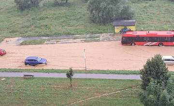 FOTO: Ničivá búrka sa prehnala Zvolenom