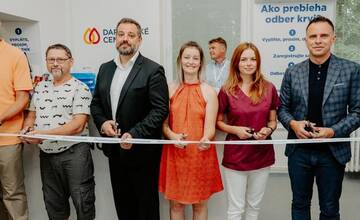 FOTO: Nové darcovské centrum v Rimavskej Sobote