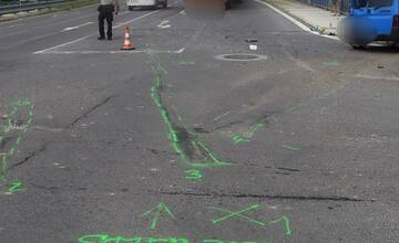 FOTO: Havária osobného auta s nákladným