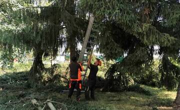 FOTO: Škody spôsobené búrkou 