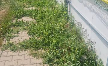 FOTO: Poškodené športové ihrisko v Radvani