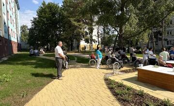 FOTO: V Banskej Bystrici otvorili novú oddychovú zónu. Takto to v nej vyzerá